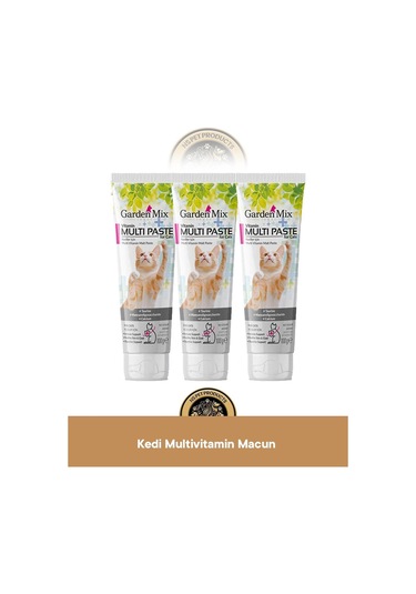 Garden Mix Kedi Multivitamin Macun 3x100 Gram