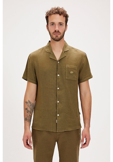 Bad Bear Lyne Shirt Erkek Gömlek-28344-haki Haki