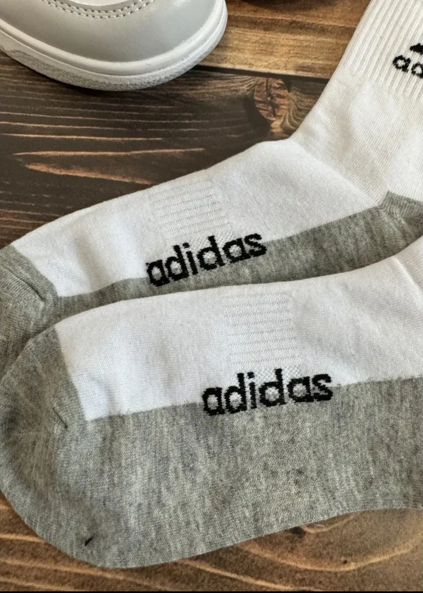 Nmshop Erkek Çorap Seti 10 Çift Spor Pamuklu 322294225 Beyaz