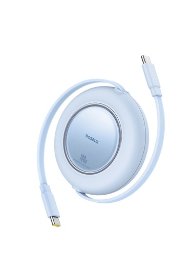 Baseus Free2pull Usb-c 100w Makaralı Hızlı Şarj Ve Data Kablosu, 2 Metre, Mavi 200 Cm