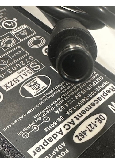 19.5 Volt 4.62 Amper Dell Uyumlu Notebook Adaptör 7.4 Mm 5.0 Mm Dell Uyumlu Adaptör
