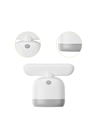 Homyl Elektrikli Hat Sökücü Fuzz Yapışkan Rulo Çok Amaçlı Beyaz