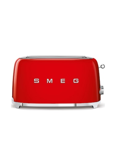 Smeg TSF02 4 Dilim Ekmek Kızartma Makinesi Kırmızı