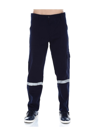 Lacivert Gabardin Yazlık İş Pantolonu %100 Pamuk (482697837)