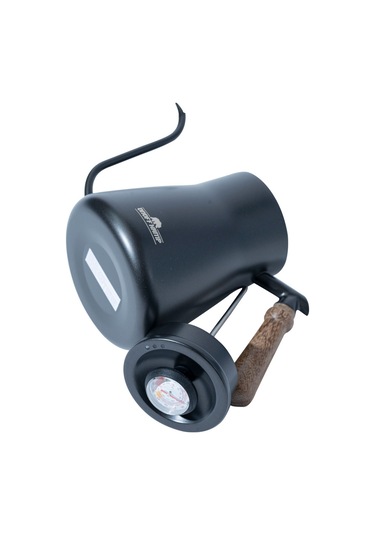 On Off Kamp Ceviz Sap Termometreli Kahve Su Isıtıcı Dripper 650ml