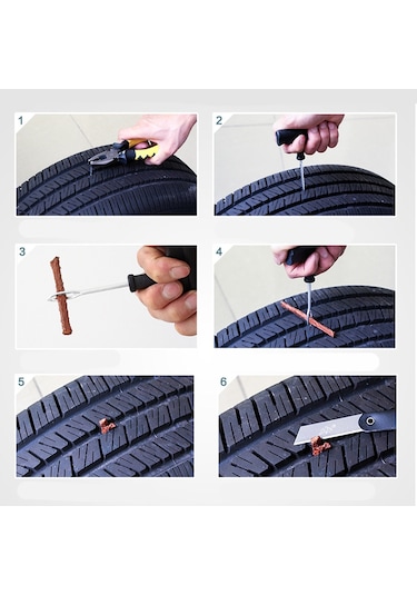 Tamir Kiti Lastik Tamir Seti Lastik Fitil Seti Lastik Tamir Fitil N11.116