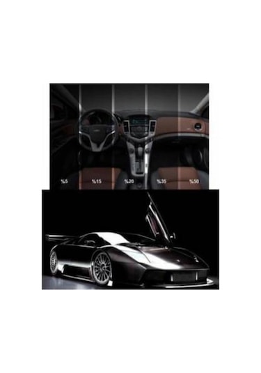 Guard 100 Cm 60 Mt Cam Filmi Çizilmez Lıght Black