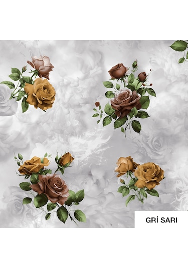 Florista Silinebilir Pvc Masa Örtüsü-17481748 Sarı