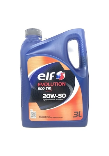 Elf Evolution 500 TS 20W-50 Yüksek Performans Motor Yağı 3 L