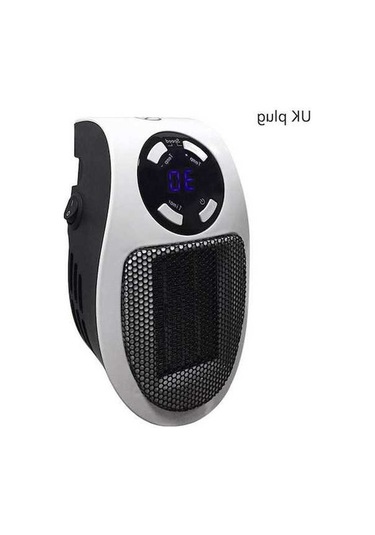 Pazly 500w Taşınabilir Ptc Seramik Isıtıcı, Uzaktan Kumandalı, 2 Hızlı, Otomatik Kapanma, Güvenli, Ev Ve Ofis İçin