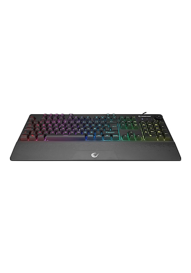 Rampage KB-GX65 SIMULA USB RGB Aydınlatmalı 4 Makro Tuşlu Bilek Destekli Oyuncu Klavye