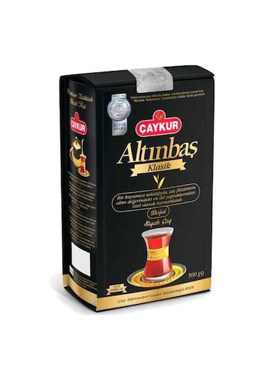 Çaykur Altınbaş Klasik Doğal Siyah Dökme Çay 15 x 500 G