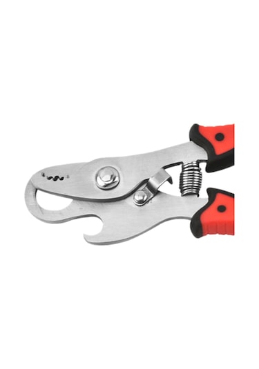 Suntek Salyangoz Kuyruğu Kesme Pensesi 5.8in Pratik Rahat Kırmızı