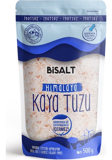Bisalt Himalaya Tuzu Sofrada Öğütme 500 G