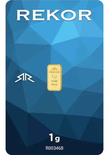 Rekor 1 Gr Külçe Altın