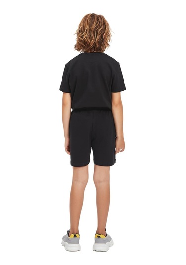 Gs Srt 003 Galatasaray Orijinal Lisanslı Çocuk Şort Siyah Siyah