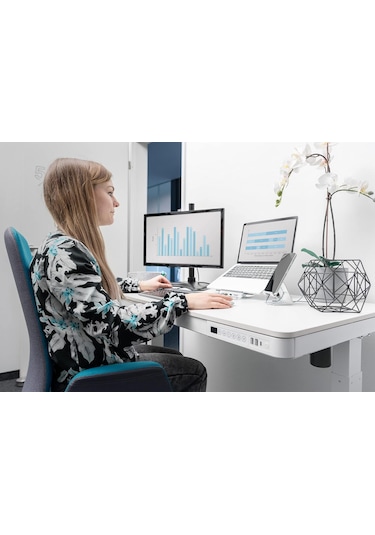 Usb Şarj İstasyonu Ve Çekmeceli Yüksekliği Elektronik Olarak Ayar