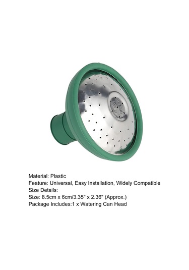 Lebihmurah 4499 Yeşil Ev Yağmurlama Başlığı Uygulanabilirliği Düşmeye Dayanıklı Sulama Kabı Gül Kafası