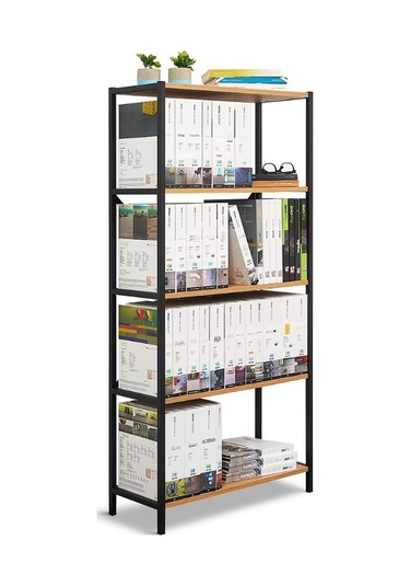 Agkyerkaplamaları Wrkspc Vidasız Kolay Kurulum 5 Raflı Kitaplık