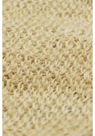 Doğal Palmiye Lifi Vücut Kesesi - Örme Eldiven