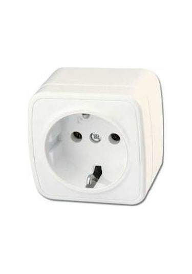 Sıva Üstü Topraklı Priz -