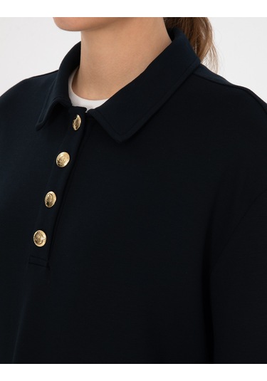 Pierre Cardin Kadın Lacivert Sweatshirt 50309070-vr033 Lacivert