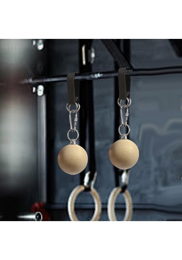 Suntek Çekme Topu Kavrama Ahşap Güç Çene Çap-8cm-1-çift