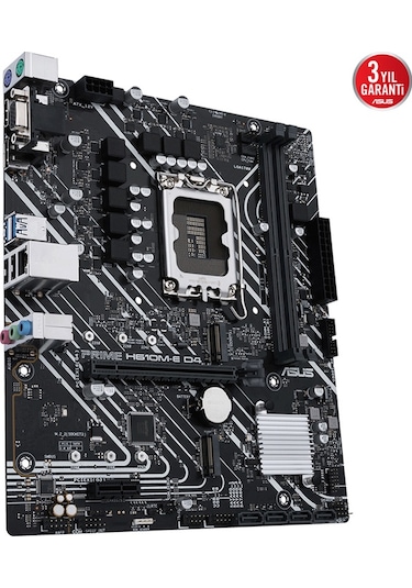 Asus Prıme H610m-e D4-csm Ddr4 3200mhz Dp Hdmı M.2 Matx 1700p