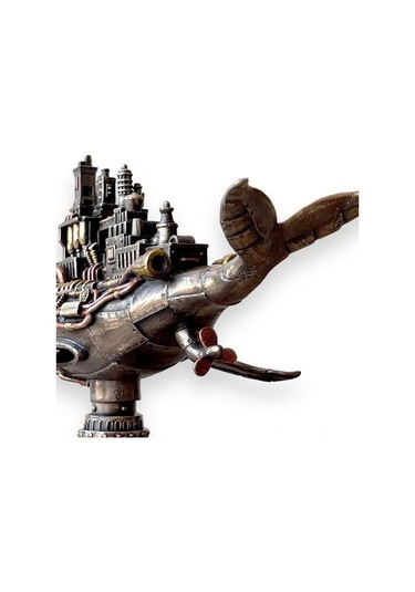 Steampunk Galaktik Balina Biblo Veronese Design