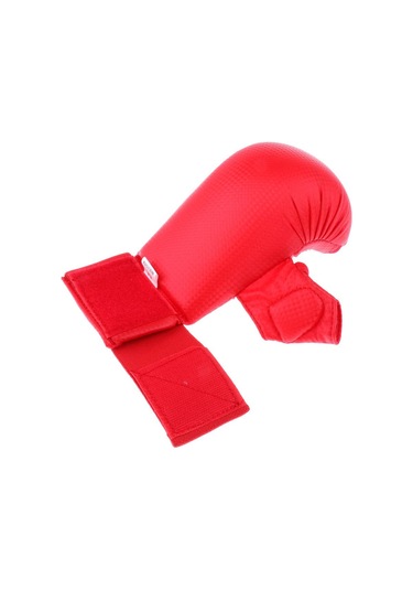 Suntek Pu Deri Karate Müsabaka Eldiveni Eldiven Mma S-kırmızı Kırmızı