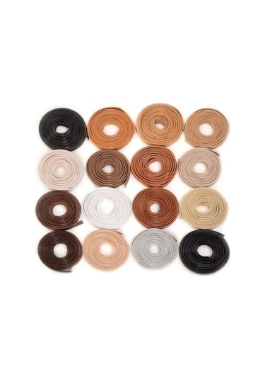 Dekar Mobilya Bandı 16mm Siyah Pvc Bant 10m 159888649 Siyah