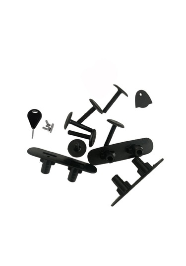 Homyl 3 Parça Sörf Tahtası Fin Fişleri Pvc Dağı Aksesuarları