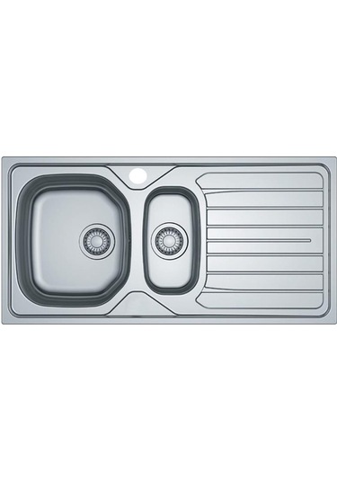 Dominox Renox 651 1.5 Göz Paslanmaz Çelik Sağ Damlalıklı Eviye