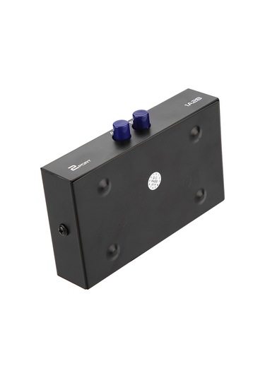 Xindoker 2 Port Usb 2.0 Yazıcı Paylaşım Aleti - Manuel Düğme İle Geçiş - Usb 1.1 Uyumlu - Dış Güç Gerektirmez