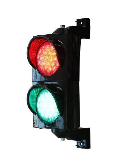 100 mm Ledli İkili Sinyal Verici, Trafik Lambası-2983 - 24 VDC