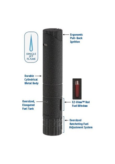 Turrim Tek Torch Pürmüz Gümüş Puro Çakmağı