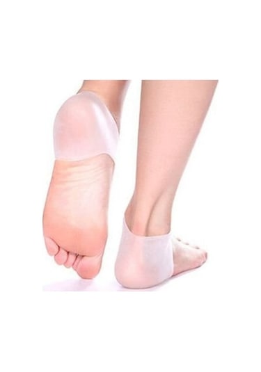 Silikon Topuk Dikeni Çorabı Topuk Çatlağı Yara Koruma Çorabı