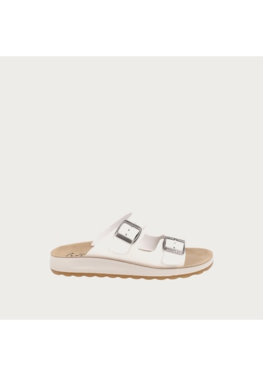 6302-white Terlik Kadın Diğer 77 G64 2c Fly Flot Sandal Synthetıc 6302-white