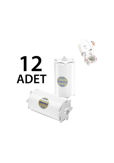 Palex Sensörlü Hijyenik Klozet Kapağı Yedek Rulosu12x90kullanım 1