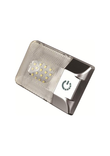 D4376s Dc11-18v 3.6w 6000-6500k Ip50 24leds Smd-5050 Deniz Rv Kısılabilir Led Dome Işık Tavan Lambası, Dokunmatik Kontrollü