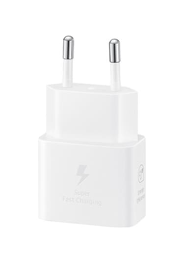 Samsung EP-T2510N Type C Hızlı Şarj Adaptörü 25W Beyaz