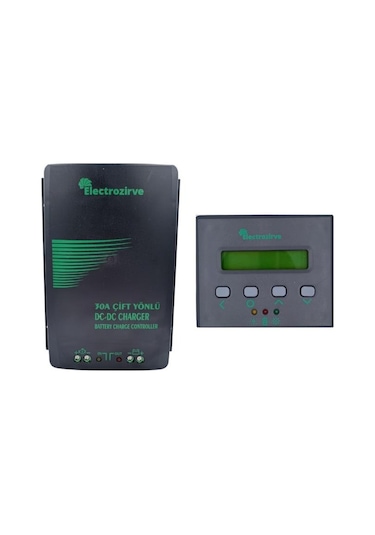 Çift Yönlü Dc-dc 30a Akü Şarj Kontrol Cihazı + Ekran Takviye Modlu