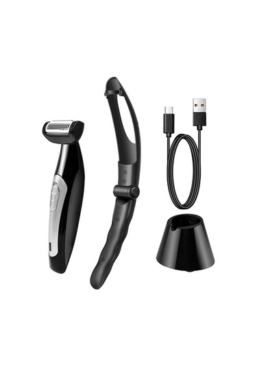 Didadodo Erkekler İçin Şarjlı Tüm Vücut Tıraş Makinesi - Katlanabilir, Siyah Siyah