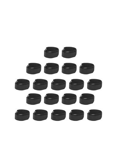 20 Adet Cırt Cırtlı Kablo Bağı Yeniden Kullanılabilir Plastik Tokalı Naylon Cırt Cırtlı Siyah 20x300mm