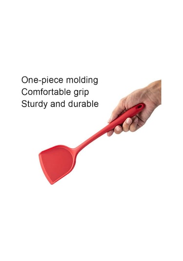 Sones 2 Adet Yapışmaz Yüksek Sıcaklığa Dayanıklı Silikon Tencere, Stil: Çorba Kaşığı