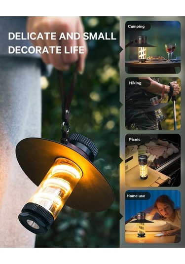 Dancemonkey Şarj Edilebilir Led Kamp Feneri Işığı, Acil Durum Dış Mekan Kamp Lambası El Fenerleri - Sonsuz Kısılabilir, 4 Mod, Ipx5 Su Geçirmez, Taşınabilir Retro Fenerler Elektrik Kesintileri Kamp Aksesuarları Siyah Siyah Dancemonkey Şarj Edilebilir Led Kamp Feneri Işığı, Acil Durum Dış Mekan Kamp Lambası El Fenerleri - Sonsuz Kısılabilir, 4 Mod, Ipx5 Su Geçirmez, Taşınabilir Retro Fenerler Elektrik Kesintileri Kamp Aksesuarları Siyah Siyah