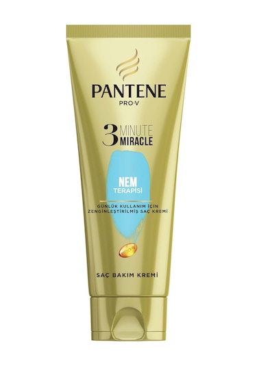 Pantene 3 Minute Miracle Nem Terapisi Saç Bakım Kremi 200 ML