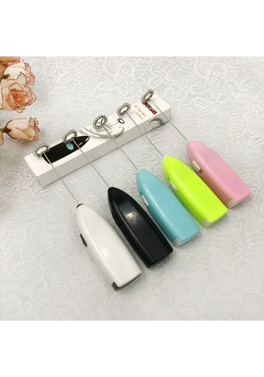 Kosona Ev Kullanıma Elektrikli El Mikseri - Kahve Ve Gıda Karıştırıcı, Paslanmaz Çelik Uç, Tek Tuş Kumanda, Yeşil Diğer