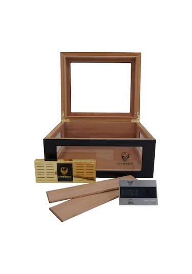 Germanus Siyah Karbon Humidor 981208