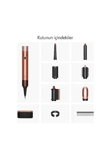 Dyson Airwrap İ.d. Saç Şekillendirme Ve Kurutma Seti Amber Silk